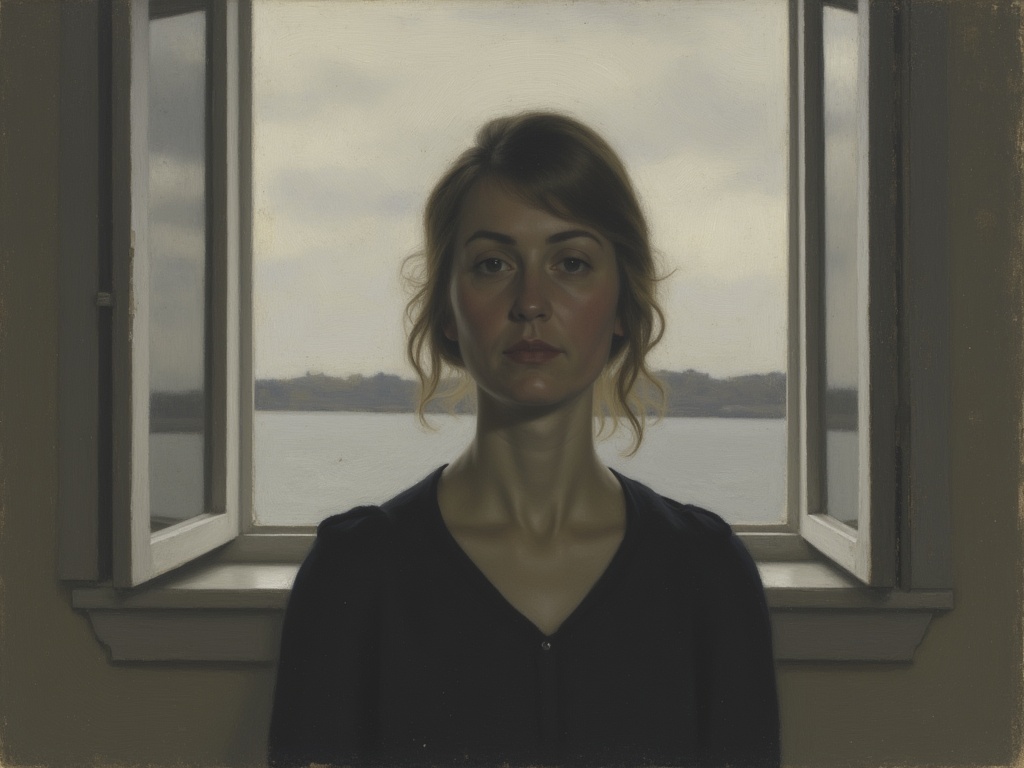 Hammershoi Flux1 LoRA sample